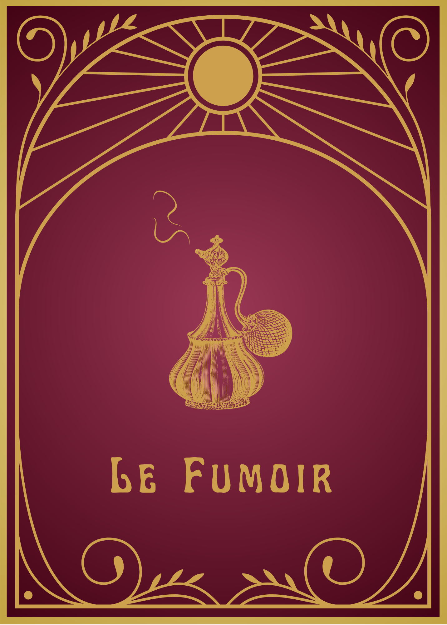 Le Fumoir label design